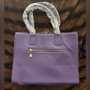 Joy & Iman NWT Purple Tote
